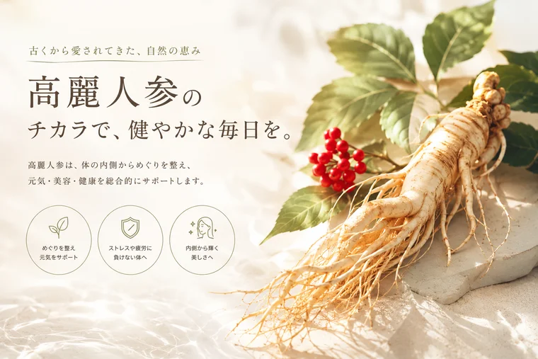 高麗人参のイメージ